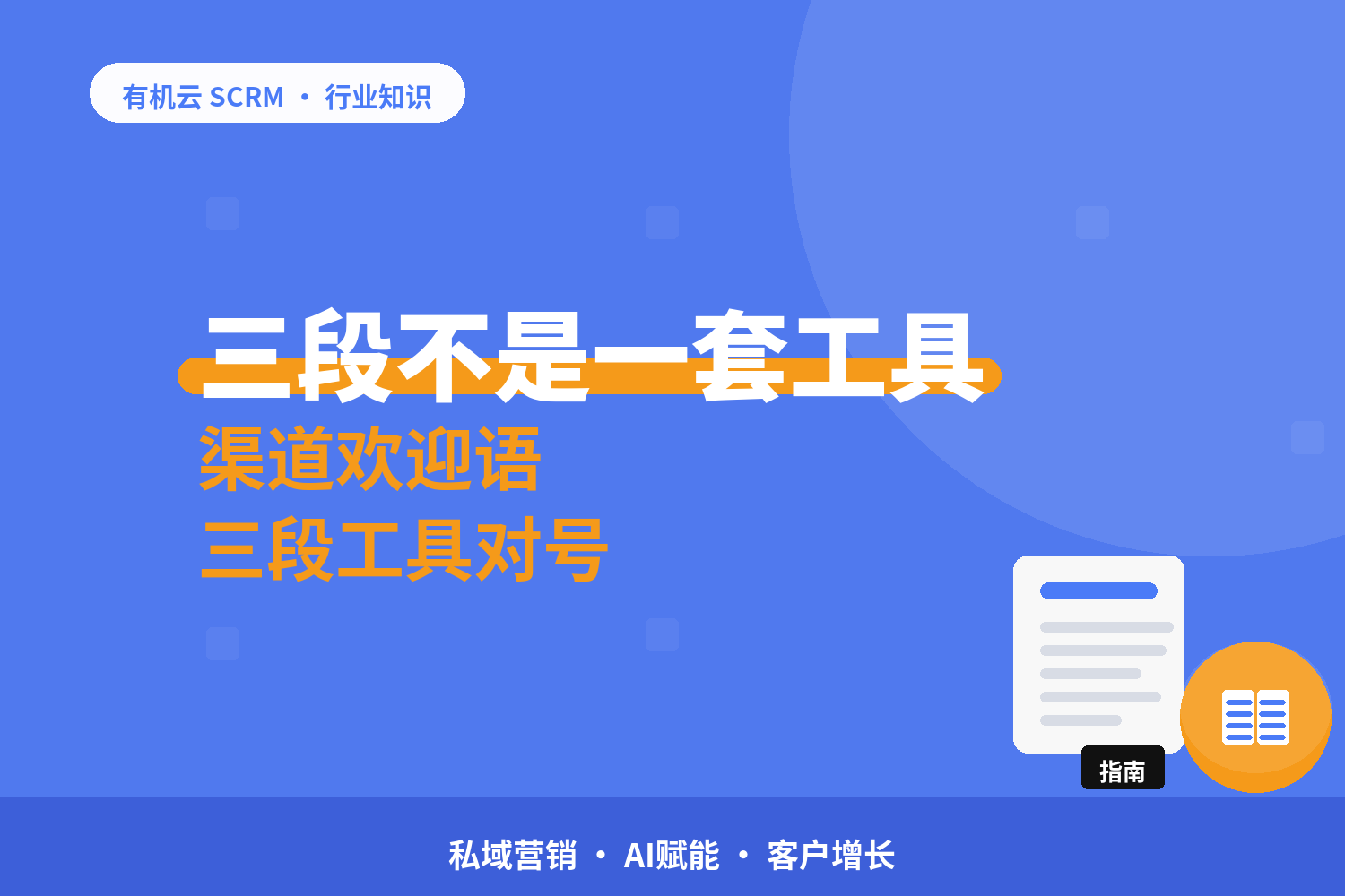 有机云｜企业微信获客工具怎么挑：曝光、承接、留存三段对号 配图