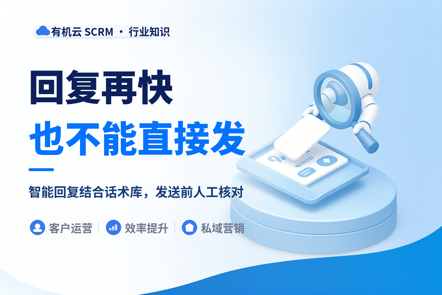 AI私域运营工具哪个好？先想清楚交出去之后谁复核 配图