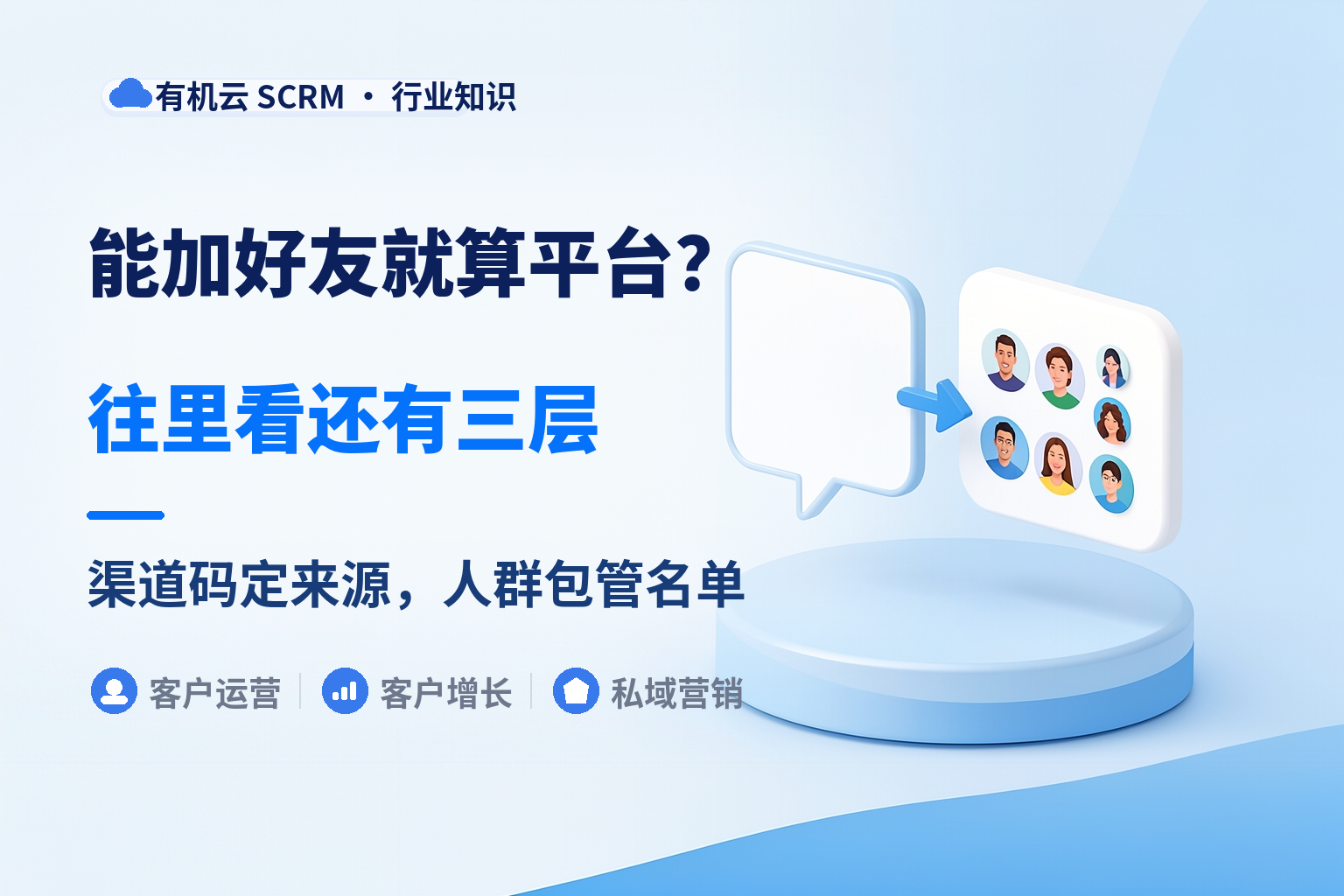 私域运营平台哪个好用？先看它是不是只做了最外面一层 配图